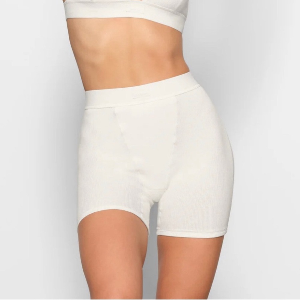 Skims Cotton Rib Boxer
